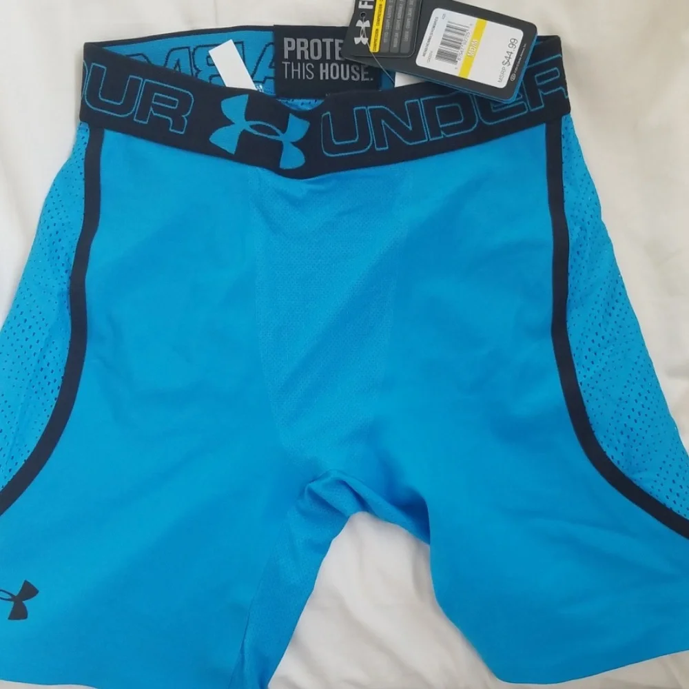 Mens Under Armour Vent Heatgear Compression Shorts